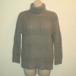 Lauren Ralph Lauren Small Turtleneck Sweater Gray